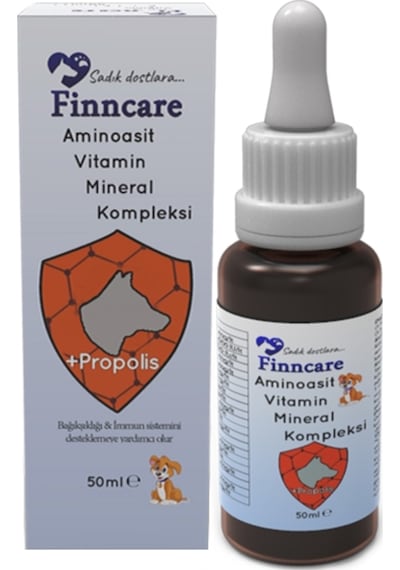 Finncare Aminoasit Vitamin Mineral Kompleksi Köpekler İçin Propolis 50 ML
