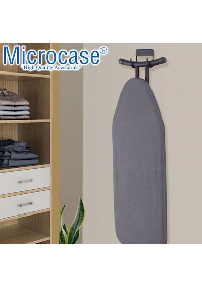 Microcase Paslanmaz Çelik Çok Amaçlı Kullanılabilir Ütü Ve Eşya Askılığı 2 Adet Al5440 Beyaz