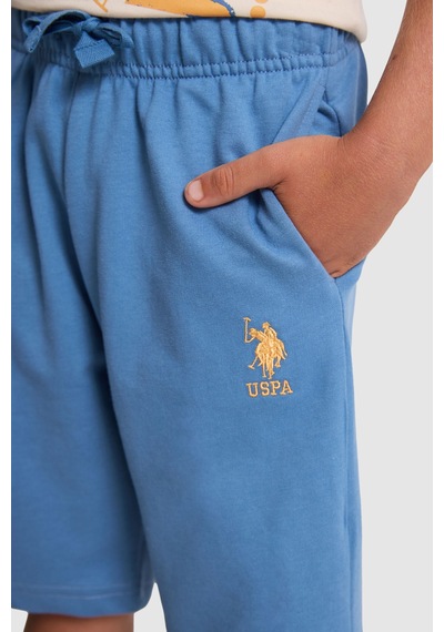 U.S. Polo Assn. Erkek Çocuk Bej Pijama Takım 50328672-vr011