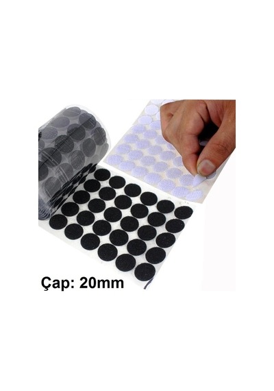 Arkası Yapışkanlı 20 MM Cırt Cırtlı Bant