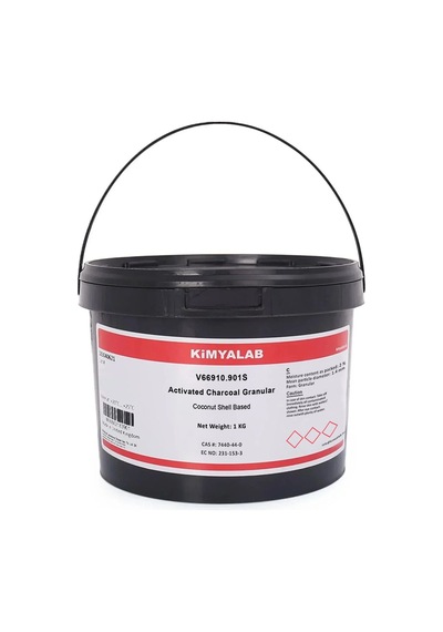 Kimyalab Aktif Karbon Granül 1 Kg - Coconut Bazlı - Activated Carbon