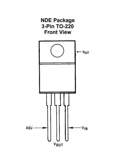 Motorobit Lm317Hvt To-220 Lineer Voltaj Regülatörü