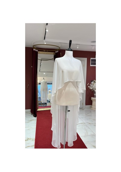 Ezni Atelier Şifon Gelin Pelerini 140 Cm Transparan Gelinlik Pelerini Uzun Gelin Pelerini Zarif Düğün Pelerini Beyaz Beyaz Ezni Atelier Şifon Gelin Pelerini 140 Cm Transparan Gelinlik Pelerini Uzun Gelin Pelerini Zarif Düğün Pelerini Beyaz Beyaz