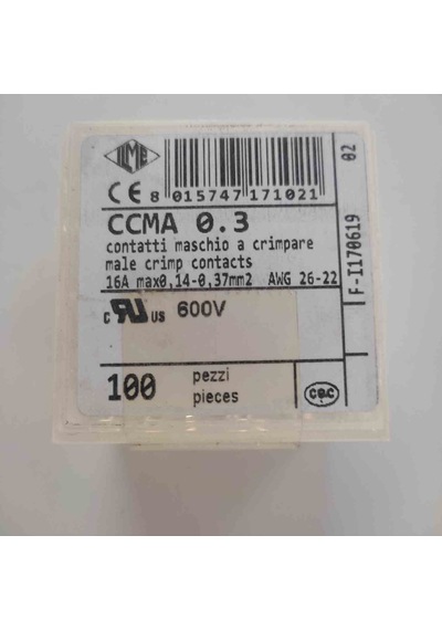 Ccma 0.3 16a Max 0.14-037mm2 Konnektör 50 Adet