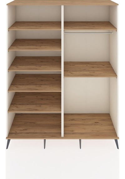 Kronos Gardrop 7 Raflı 2 Askılı 176x59x221 Aytaşı-çam Çam Kronos Gardrop 7 Raflı 2 Askılı 176x59x221 Aytaşı-çam Çam
