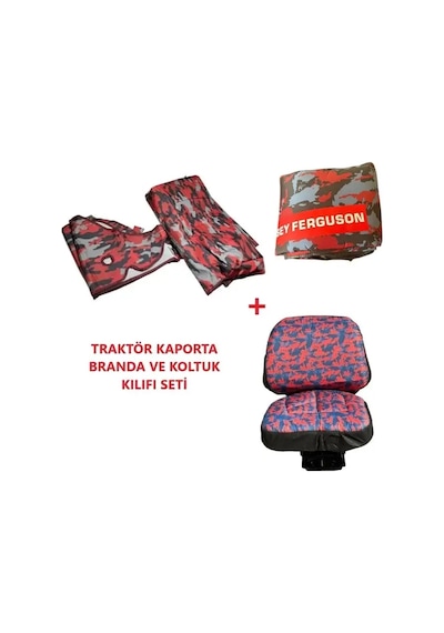Massey Ferguson 4700 M Dyna Serisi Traktör Kılıfı Branda - Kaporta Kılıfı Ve Koltuk Kılıfı