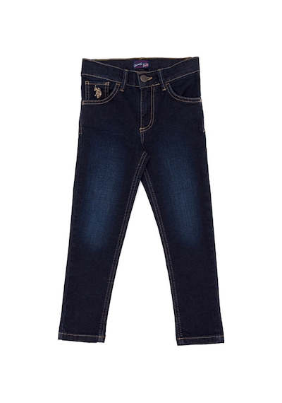 U.S. Polo Assn. Kız Çocuk Koyu Jean Pantolon 50266554-dn0023 Çok Renkli