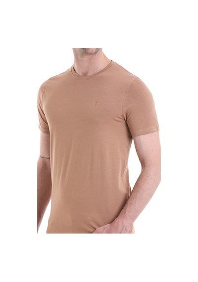 Hatemoğlu Bej Regular Fit Düz Pamuklu Bisiklet Yaka Triko Tişört 35102024c005 006 Bej Hatemoğlu Bej Regular Fit Düz Pamuklu Bisiklet Yaka Triko Tişört 35102024c005 006 Bej