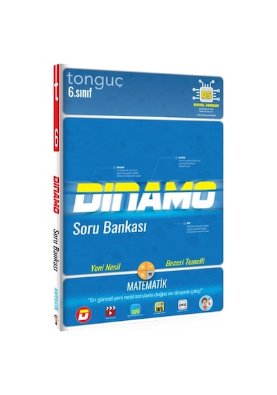 Tonguç 6.Sınıf Dinamo Matematik Soru Bankası Test Kitabı Kitap