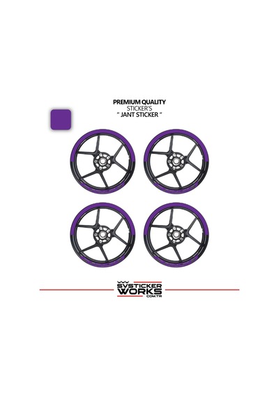 Rks R250 Jant Şeridi Yarım Jant Kaplama & R250 Yazı Sticker Seti 84867055