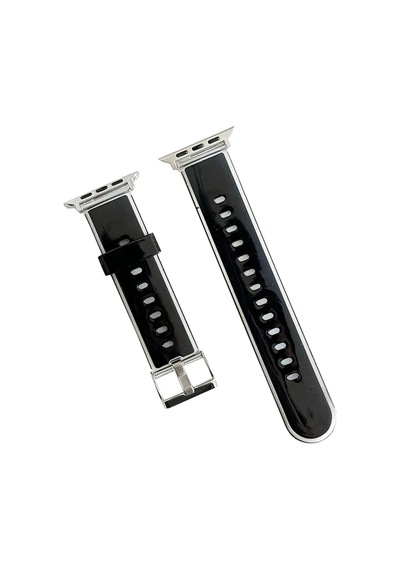 Ilkeshop Movenchy Watch 38mm Jelly Silikon Kordon - Siyah