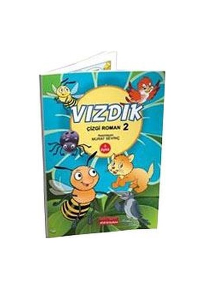 Vızdık Çizgi Roman Renkli Öykü Serisi Cilt - 2 - Aziz Sivaslıoğlu - Bordo Ressam