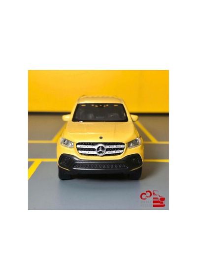 Mercedes-benz X Class 1/36 Ölçek C&c Model Garage Çek Bırak Metal Model Araba Oyuncak