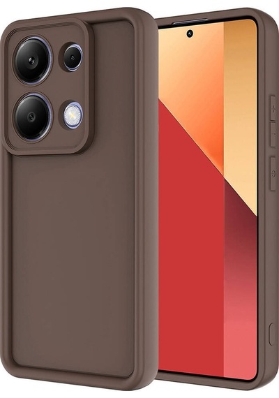 Xiaomi Poco M6 Pro 4g İle Uyumlu Kılıf Kamera Korumalı Yüksek Kenarlı Kapak