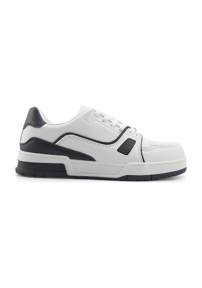 Lumberjack Penıta 5fx Beyaz Kadın Sneaker Beyaz-sıyah Beyaz - Siyah