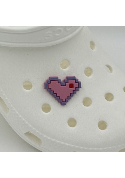 Crocs Terlik Süsü Ve Aksesuarı , Çanta Süsü Renkli Jibbitz Minecrft Kalp 03 Görselli Figür Aksesuarı Pembe-lila-kırmızı Crocs Terlik Süsü Ve Aksesuarı , Çanta Süsü Renkli Jibbitz Minecrft Kalp 03 Görselli Figür Aksesuarı Pembe-lila-kırmızı