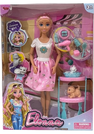 Mey İthalat Wg66962 -kutulu Pet Shop Bebek Set 11,5 İnç