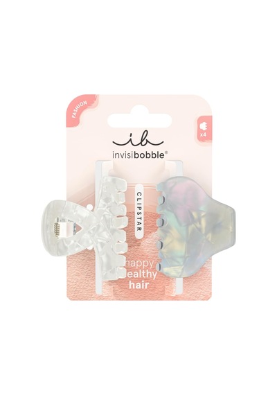 Invisibobble Clipstar M Pearly Frost 2 Adet Mandal Toka Diğer