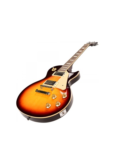 Madison Meg-lpf-ıtb Elektro Gitar Ice Tea Sunburst Klasik Rock Tonu Sıcak Renkler