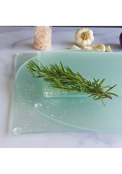 Decorita  |Cam Kesme Tablası | 3'lü Takım | Satina Cam