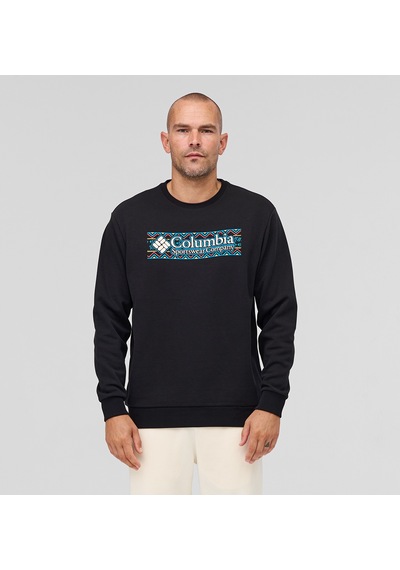 Columbia Cs0442 Csc M Branded Blanket Crew Erkek Sweatshirt 9150281010 Siyah