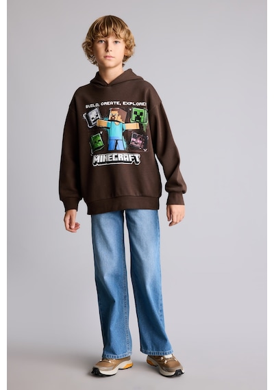 Defacto Minecraft Lisanslı Baskılı Kapüşonlu İçi Yumuşak Tüylü Kalın Sweatshirt Kumaşı Sweatshirt Erkek Çocuk I3311a826wnbn603 Kahve-bn603 Defacto Minecraft Lisanslı Baskılı Kapüşonlu İçi Yumuşak Tüylü Kalın Sweatshirt Kumaşı Sweatshirt Erkek Çocuk I3311a826wnbn603 Kahve-bn603