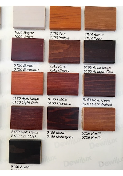 Dewilux Ecocolor Ahşap Renklendirici ( 1 Lt )