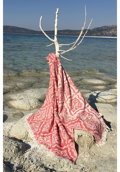 Barok Peştemal - Kırmızı