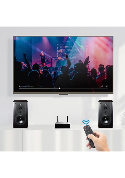 Arylic A50+ Wi-fi & Bluetooth Class D Audio Amfi 2x50w