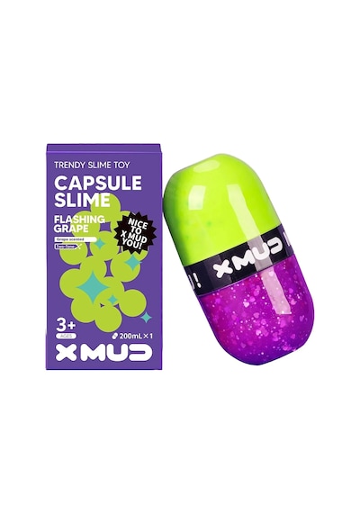 X Mud Capsule Slime Flashing Grape 2786 Çok  Renkli