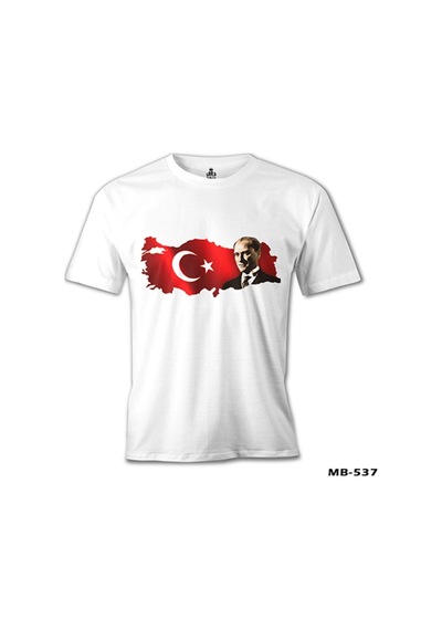 Atatürk - Tc Beyaz Erkek Tshirt