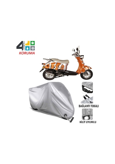Bianchi Happy 50 Motosiklet Brandası ( Bağlantı Ve Kilit Uyumlu