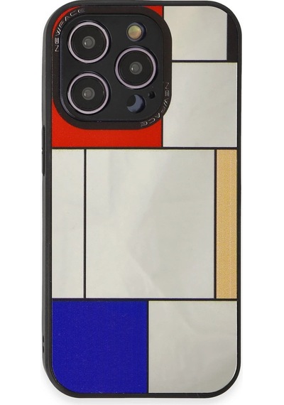 Newface Apple iPhone Uyumlu 12 Pro Max Kılıf Mirror Desenli Kapak - Mirror Semeglbl - 30 - 9