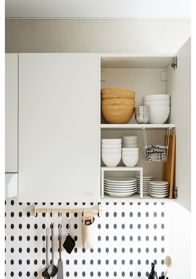 Ikea Beyaz Dayanıklı Mutfak Dolabı 120x75 Cm