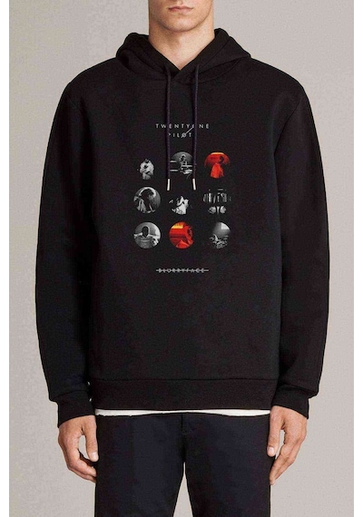 Twenty One Pilots Blurryface Photo Baskılı Siyah Erkek Örme Sweat (531016883)