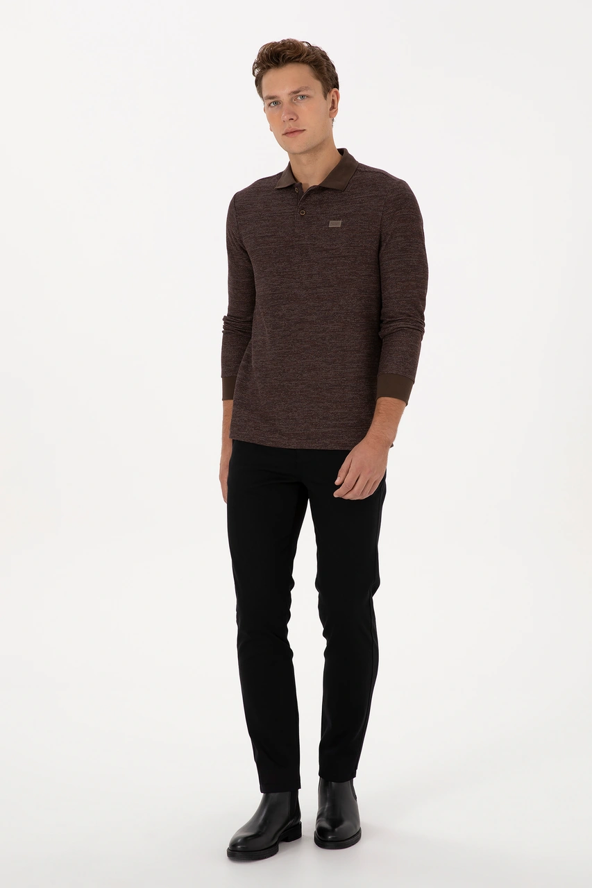 U.s. Polo Assn. Erkek Kahverengi Sweatshirt 50307730-vr029 Kahverengi