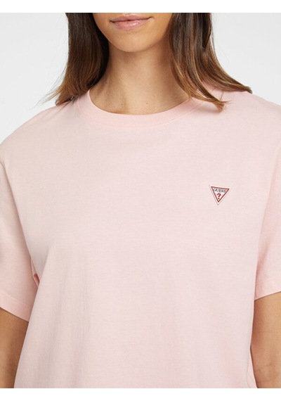 Guess Kadın Tişört-w4yı05k8hm0 Blush Cotton