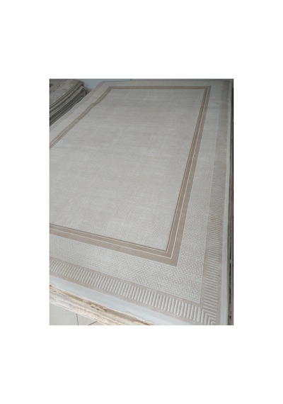 Soneva Serisi Sık Akrilik İplik Dokuma 200 X 300 6m2 Dokuma Halı Krem/bej