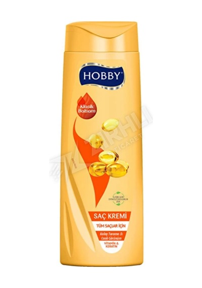 4 Adet Hobby Klasik Saç Kremi 500 Ml