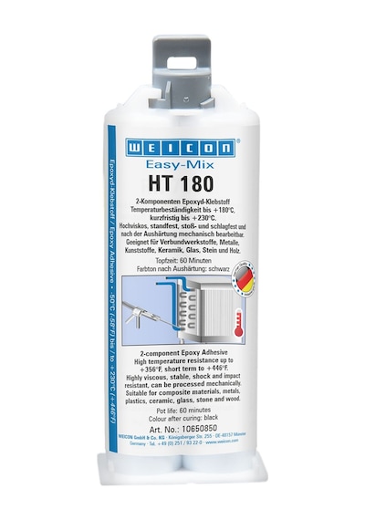 Weicon Easy-Mix Ht 180 Yapıştırıcı 50 Ml Siyah
