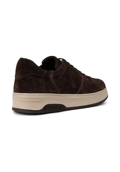 Deery Hakiki Süet Kahverengi Erkek Sneaker Ayakkabı - 01965Mkhve04 Kahverengi