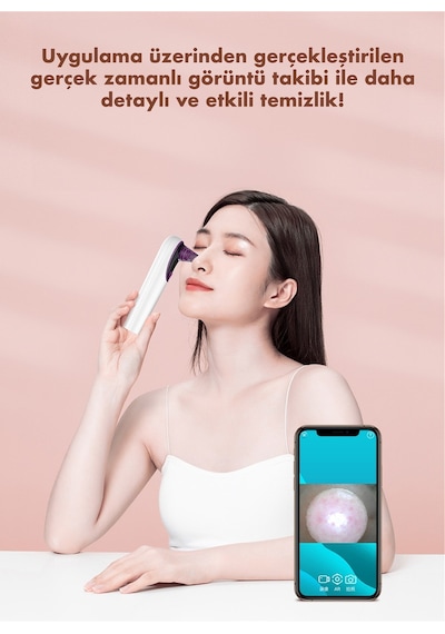 X-Level X-Shinysmart Wi-fi Kameralı Siyah Nokta Temizleme Cihazı