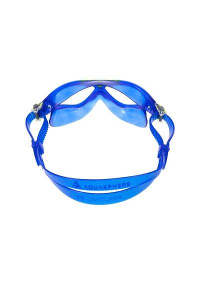 Aquasphere Vista Junior Şeffaf Cam - Lacivert/sarı Yüzücü Çok Renkli