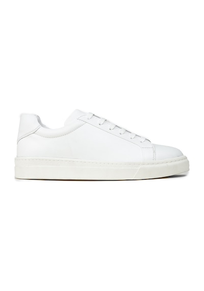 Deery Erkek Hakiki Deri Beyaz Sneaker Ayakkabı - 02018mbyzc01 Beyaz