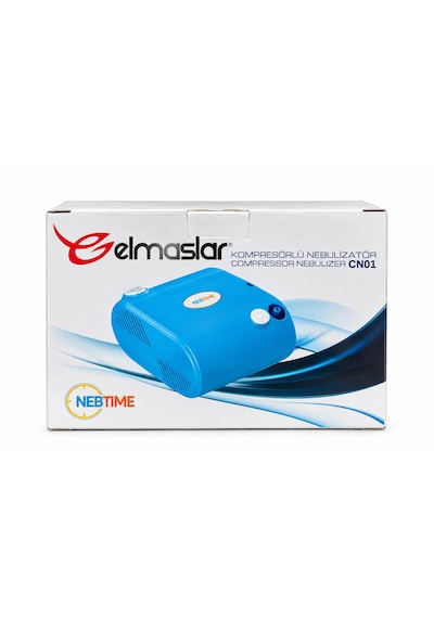 Elmaslar Cn01 Kompresörlü Nebülizatör Cihazı 6 Ml Çocuk Ve Yetişkin Kullanımına Uygun