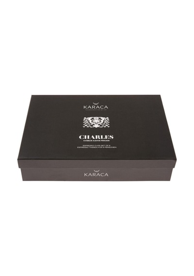 Charles 6 Kişilik Kahve Fincanı Takımı Çok Renkli
