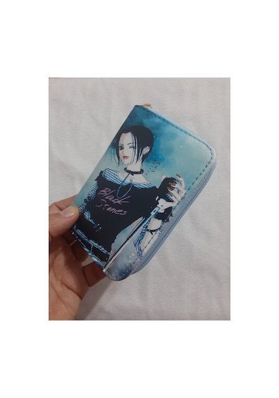 Owlbag Company Owl Bag Nana Osaki İs Singing Desenli Tasarım Suni Deri Cüzdan Çok Renkli