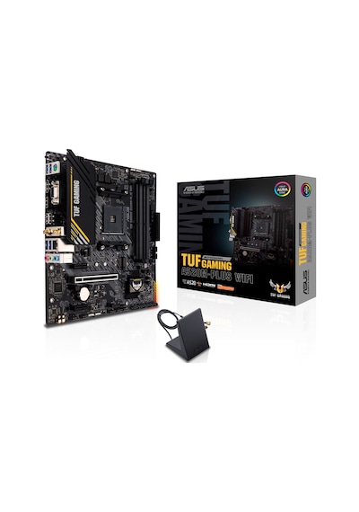 Asus TUF Gaming A520M-Plus WIFI AMD A520 4800 MHz (OC) DDR4 Soket AM4 mATX Anakart