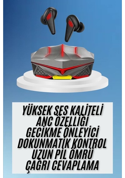 Dokunmatik Kontrol Tws Işıklı Kulakiçi Bluetooth Kulaklık Kablosuz Kulaklığı Yeni Nesil