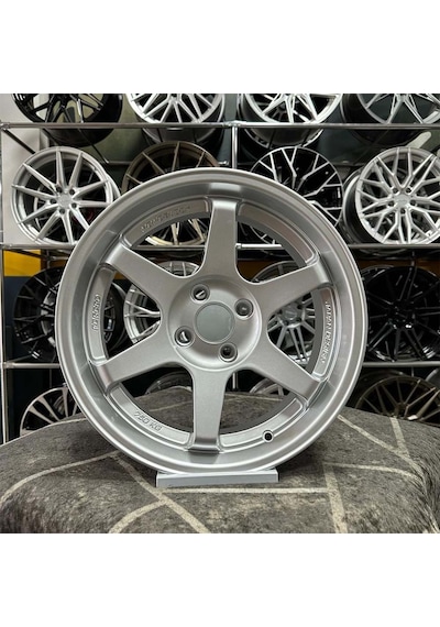 16" İnç 4x100 Volk T37 Civic Clio Line Uyumlu Jant Takım